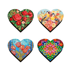 Boîte <span class=keywords><strong>en</strong></span> bois de <span class=keywords><strong>peinture</strong></span> au diamant de la Saint-Valentin Boîte de rangement <span class=keywords><strong>en</strong></span> forme de coeur Cadeaux de <span class=keywords><strong>peinture</strong></span> au diamant <span class=keywords><strong>en</strong></span> cristal pour les amoureux - Product Image 1