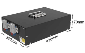 AGV 48V 50Ah endüstriyel Robot taşıyıcı güç pil 485 iletişim lityum demir fosfat LIFEPo4 yüksek enerji yoğunluğu 3000 - Product Image 3