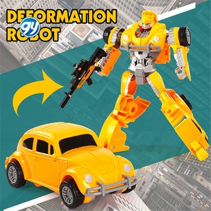Penjualan laris mainan mobil berubah bentuk yang dapat berubah bentuk meningkatkan kemampuan tangan anak-anak mainan Transformersed <span class=keywords><strong>Robot</strong></span> Aksi - Product Image 2