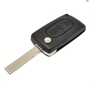 <span class=keywords><strong>Coque</strong></span> de <span class=keywords><strong>clé</strong></span> à rabat à <span class=keywords><strong>2</strong></span> <span class=keywords><strong>boutons</strong></span> pour Peugeot 308 207 307 Citroën C2 <span class=keywords><strong>C3</strong></span> C4 C6 Clés de voiture à distance - Product Image 5