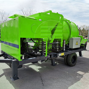 Mélangeur de <span class=keywords><strong>béton</strong></span> à vis, avec trémie d'escalade automatique - Product Image 3