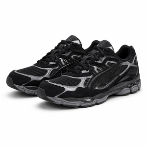 Baskets unisexe vintage multi-panneaux en maille et daim avec amorti Air Shock et semelle intermédiaire épaisse pour le jogging quotidien et la ville – En stock - Product Image 6
