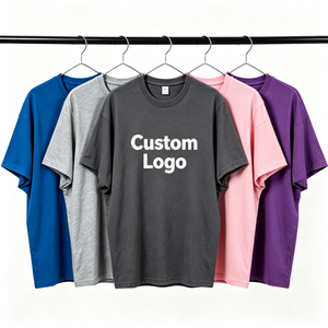 Wholesale Custom 100% Cotton Breathable Oversized Crew Neck Men <b>Tshirt</b> Custom Logo for Fashion Style Graphic T Shirt - Product Image 1