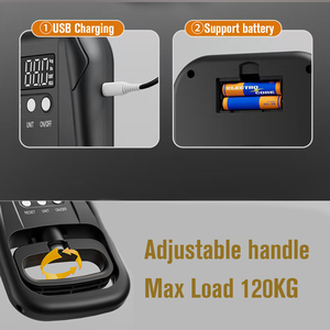 0-265LBS Handheld Dynamometer Trainer Handgriff Hersteller Stärke <span class=keywords><strong>Tester</strong></span> Meter Sport <span class=keywords><strong>Arm</strong></span> <span class=keywords><strong>Strength</strong></span> ener Exerciser - Product Image 4