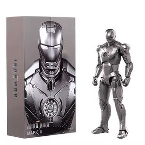 Zd Toys originale Marvel 10 ° anniversario edizione 1/10 scala Iron Man Action Figure MK 2 modello giunzioni mobili materiale plastico - Product Image 1