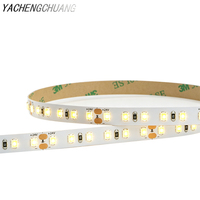 Bande LED intelligente SMD2835, lumière chaude 3000K, flexible et pliable, rouleau de 5 mètres, spécifications personnalisées pour l'éclairage intérieur des armoires