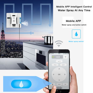 Robot nettoyeur <span class=keywords><strong>de</strong></span> vitres intelligent Hobot 298, nettoyeur <span class=keywords><strong>de</strong></span> vitres avec pulvérisateur d'eau, Auto-aspirateur automatique, commande <span class=keywords><strong>de</strong></span> téléphone intelligent pour maison - Product Image 3