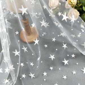 RTS 100% нейлоновая сетчатая ткань со звездами и подсолнухами - Product Image 3