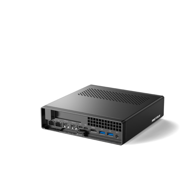 NEW High Quality Mini Workstation MS-01 Intel I9 13900H 2x10G SFP+ 2x2.5G LAN 2xUSB4 PCIEx16 DDR5 16GB Video Memory Windows 11
