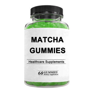 Gomitas de Suplementos Herbales, Gomitas de Matcha, Procesamiento OEM Personalizado - Product Image 1