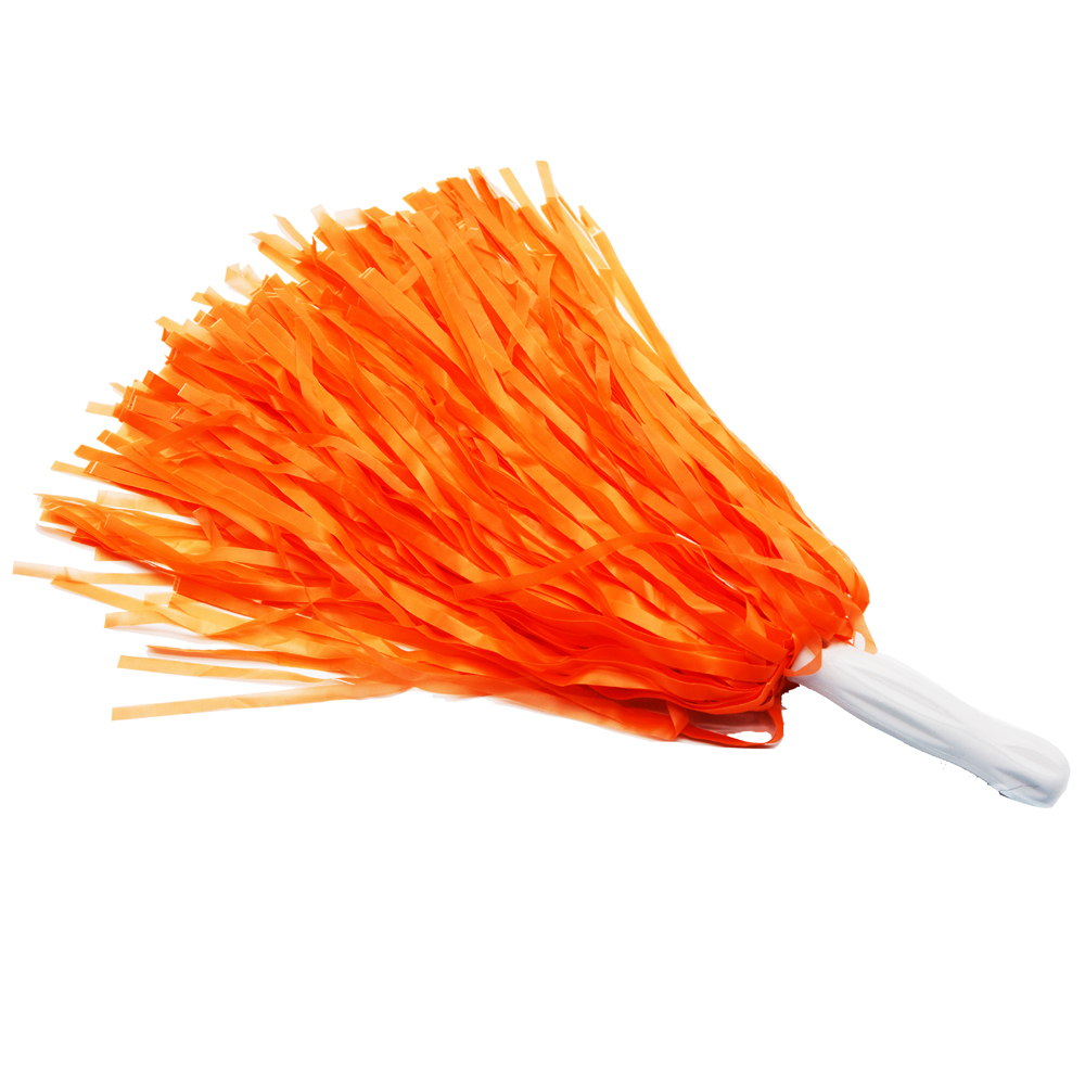 Помпоны оранжевого цвета для чарлидинга для вечеринки evnet