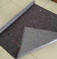 Tapis de sol en tissu polaire 85% polyester, écologique, imperméable, poids moyen 180-350 g/m², Chengding, antidérapant, gris