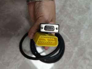 Câble principal intégré EV17 pour LAUNCH X431 Pro3S 3.0 <span class=keywords><strong>DBSCAR5</strong></span> OBD2 Mâle BD15 Femelle Trois Rangées, Câble de connexion hôte OBD - Product Image 2