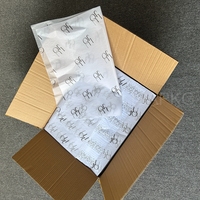 Échantillon Gratuit de Papier Cadeau Fin Blanc Personnalisé avec Logo Imprimé, Papier de Soie pour Vêtements, Papier d'Emballage pour Cheveux