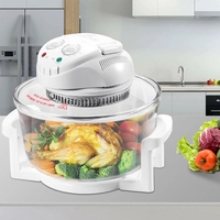 Four Halogène Électrique Mini 20 Litres Sans Huile, Sain, à Convection Infrarouge, pour la Maison