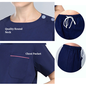 Ensemble de tenues médicales 2026 : Nouvelle collection de blouses et pantalons pour <span class=keywords><strong>pharmacie</strong></span>, hôpital vétérinaire, médecins et infirmières - Modèle 106-3 - Product Image 3