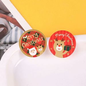 Autocollants en gel Joyeux Noël, étiquettes décoratives de Noël en PVC, série cadeau pour sceller les enveloppes, les colis et les cartes - Product Image 2