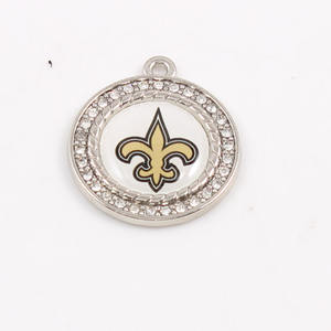 Colgantes de Joyería Personalizados al por Mayor, Dijes de Pulsera con el Logotipo de los 32 Equipos de la NFL, Pequeños Colgantes, Accesorios de Adorno para Manualidades - Product Image 6