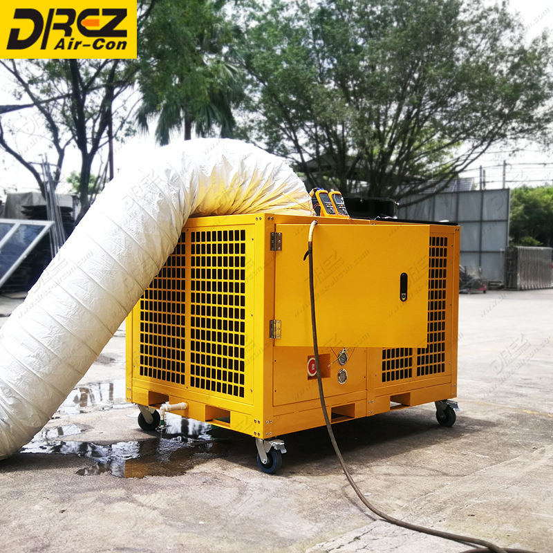 Temporary Ac 5ton 5hp 48000btu 14kw Outdoor Cooling System Industrial Air ...