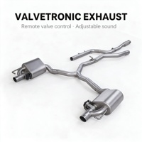 Tuyau d'échappement silencieux en acier inoxydable SS304 pour Mercedes-Benz C200 C250 C260 W205 2.0T M274 2014-2021 Kit de performance racing