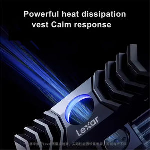 新しいLexar NM1090 NVMe M.2 12000MB/s 3D TLC NAND ダイナミックキャッシュヒートシンク内蔵 1TB 2TB 4TB SSD デスクトップ用 - Product Image 2