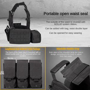 Venta caliente ajustable MultiCam Plate Carrier desmontable Tactico camuflaje chaleco senderismo equipo táctico peso ligero chaleco táctico - Product Image 5