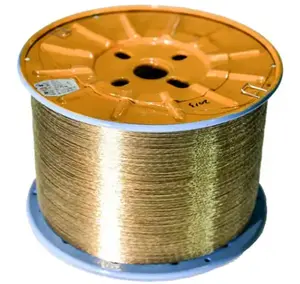 Cable de acero de alta resistencia a la tracción de precio inferior utilizado para producir neumáticos o neumáticos radiales