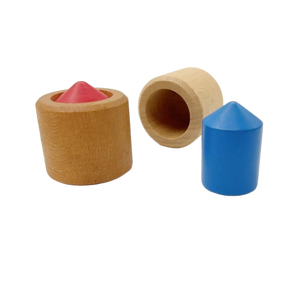 Jouets éducatifs en bois Newtons Trick <span class=keywords><strong>Gravity</strong></span> Defying Cask Puzzle IQ Casse-tête STEM Jouets - Product Image 1