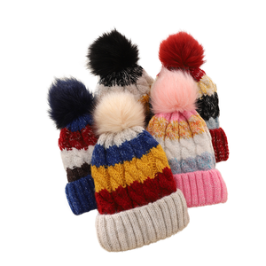 Gorros de Lana Tejida 100% Personalizados al por Mayor, de Alta Calidad, para Hombre y Mujer, Cálidos para Invierno, Ajustables, Color Personalizado, para Viajes, Playa, Negocios - Product Image 1