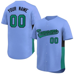 Camiseta de béisbol personalizada, camisetas deportivas de Hip Hop, transpirables, estampadas, de secado rápido, nombre del equipo personalizado, número, venta al por mayor para adultos - Product Image 4