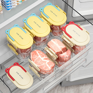 Nhựa Pet nhà bếp Stackable container gia vị thực phẩm lưu trữ hộp trong suốt thực phẩm lưu trữ Jar lưu trữ container cho nhà bếp - Product Image 4