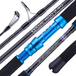 Canne à pêche jigging <span class=keywords><strong>de</strong></span> haute qualité 2,4 m, 100 % composants Fuji importés, puissance 20 kg/28 kg, canne à popping <span class=keywords><strong>pour</strong></span> la pêche en haute mer. - Product Image 4