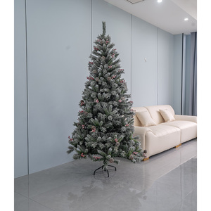 Petits arbres d'affichage automatiques de luxe artificiels d'ornement de Noël avec la décoration - Product Image 3