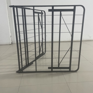 Modern Style Steel Furniture Single <strong>Metal</strong> <strong>Bed</strong> <strong>Frame</strong> With <strong>Mesh</strong> <strong>Base</strong>