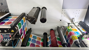 Máquina troqueladora <span class=keywords><strong>láser</strong></span> Golden Laser - Label para etiquetas térmicas adhesivas extraíbles - Product Image 5