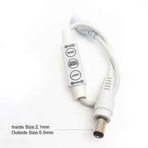 Bán Buôn 5V 12V 24V 6A Đơn Màu <span class=keywords><strong>LED</strong></span> Điều Khiển <span class=keywords><strong>Mini</strong></span> DC5-24V <span class=keywords><strong>Mini</strong></span> 3 Phím Dimmer Cho Đèn <span class=keywords><strong>Led</strong></span> Strip - Product Image 3