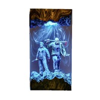Lampe en résine Art Déco Halloween Michael et Jason, personnalisée, décoration d'intérieur, cadeau unique, haute qualité, produit transfrontalier à succès