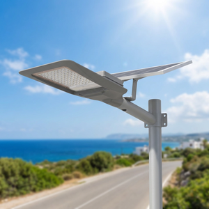 Lampada Solare LED 300W per Esterni, IP65, con Sensore di Movimento, 6000K, Resistente alle Intemperie - Product Image 1