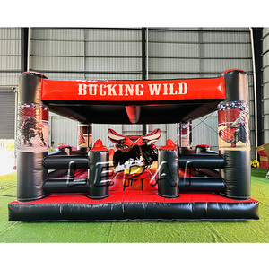 Toro Mecánico Más Popular, Toro de Rodeo en Oferta con Colchoneta Inflable, Montar en Toro Mecánico en <span class=keywords><strong>Venta</strong></span> - Product Image 1