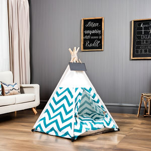 Popular tienda de campaña de lona de algodón <span class=keywords><strong>para</strong></span> mascotas <span class=keywords><strong>Casa</strong></span> de perro plegable gato Camping dormir funcional de una sola capa 2 personas lavable Canvac <span class=keywords><strong>tipi</strong></span> tienda - Product Image 4