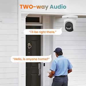 Nouvelle Caméra Dôme Intérieure 3MP Wi-Fi Intelligente avec Alarme Audio IA, Vision Nocturne Couleur, <span class=keywords><strong>Sans</strong></span> <span class=keywords><strong>Fil</strong></span> 2.4G/5G, pour Sécurité Domestique - Product Image 2