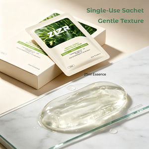 Mascarilla Facial Nocturna Revitalizante ZLZR OEM ODM Revival Grass 25ml de un Solo Uso, Hidratante, Reparadora y Calmante - Product Image 2