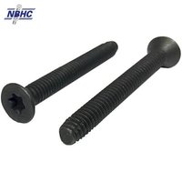 Vis pour plancher de remorque, tête plate, type F, entraînement Torx, vis pour plancher, six lobes, vis pour sous-plancher, type F, phosphate noir