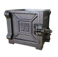 Équipement d'essai de dimension standard-moules concrets de cube d'essai de fonte pour des matériaux de construction