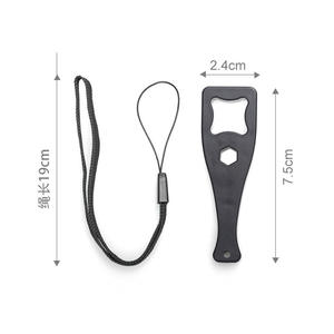 Llave de Ajuste Multifuncional para Accesorios Deportivos GoPro 12, Compatible con DJI, con Cordón de PVC y Tornillo de Plástico - Product Image 2