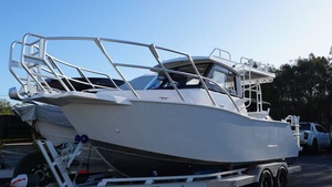Barco Sea King 720, Yate Deportivo de Lujo de Aluminio, Cabina, Casco en V Profunda, Barco de Pesca, Crucero, 200-300 HP, 35-40 Nudos - Product Image 3