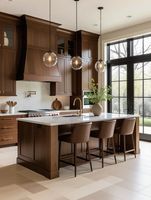 Meuble de cuisine traditionnel en bois massif écologique avec évier, robinet, glissières de tiroirs et accessoires pour appartement