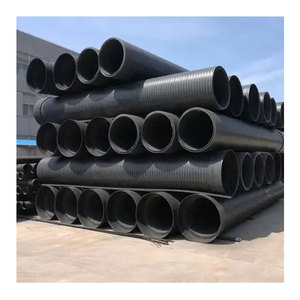 Système de canalisation d'égouts en tuyaux spirale à paroi profilée creuse en HDPE - Product Image 2
