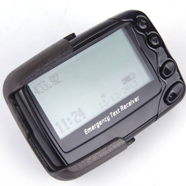 Emergency Text Receiver POCSAG Paging System Hospital Restaurant Hotel VHF Wireless Pager