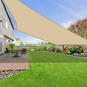 High Quality Outdoor Garden Backyard Waterproof 3.5m x 5m Rectangle Sun shade Windsurf Sail